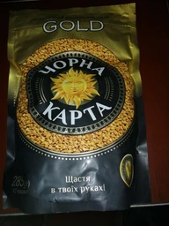 Кава Чорна Карта Gold розчинна 100 г пакет (53462) фото от покупателей 6