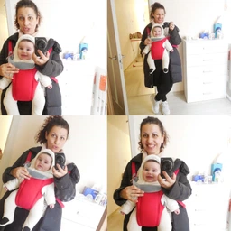 Удобный рюкзак - слинг для переноски малышей Baby Carrier регулируемая кенгуру / эргорюкзак для ребенка, серый (100581598) фото от покупателей 8