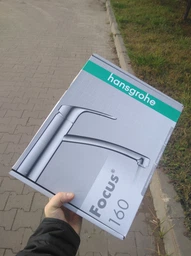 Смеситель для кухни Hansgrohe Focus 160 однорычажный с донным клапаном, Хром [31806000] фото от покупателей 3
