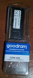 Оперативная память Goodram SODIMM DDR4-2133 4096MB PC4-17000 (GR2133S464L15S/4G)