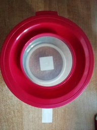Контейнер мерный для миксера с ручкой Plast team 2 л Прозрачный с белой крышкой (TEA-1360.1) фото от покупателей 16