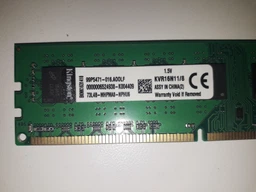 Оперативная память Kingston DDR3-1600 4096MB PC3-12800 (KVR16N11S8/4) фото от покупателей 17