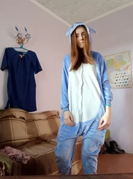 Кигуруми Стич XL Синий фото от покупателей 2