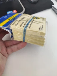 Блок паперу з клейким шаром 75х100мм, 100арк, кольорова пастель, ВМ2313-99 /12/