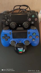 Двойная зарядная станция DOBE для геймпадов PlayStation (PS4 / PS4 Slim / PS4 Pro) Dualshock 4 с LED индикатором Черная фото от покупателей 3