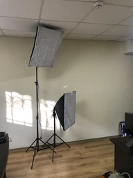 Набор постоянного студийного света софтбокс для лампы с цоколем Е27 со стойкой Prolighting PLB202 50cм*70cм Kit-2 фото от покупателей 10