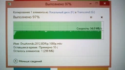 Флеш пам'ять USB Transcend JetFlash 730 128GB USB 3.1 Gen1 White (TS128GJF730) фото від покупців 1