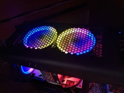 Набір вентиляторів Performa Aardwolf 120 мм RGB + Hub + ДУ (APF-120RAINBOW-KIT) фото від покупців 1