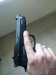 Стартовый пистолет Retay MOD 92 9 мм Black (11950320) фото от покупателей 7