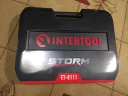 Набір інструментів INTERTOOL STORM ET-8111 111 од. фото від покупців 1