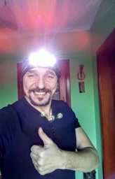 Налобный фонарь Bailong Rj-3000 T6 на 3 LED лампы Черный