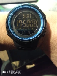 Мужские часы Skmei Amigo 1251 Синие фото от покупателей 6