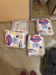 Підгузки Merries Трусики Super Jumbo M 6-11 кг 52 шт (4901301418579) фото від покупців 11