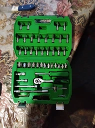 Набор инструментов INTERTOOL 46 шт., 1/4" ET-6046SP фото от покупателей 1