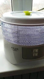 СУШКА ДЛЯ ФРУКТІВ І ОВОЧІВ ADLER AD 6654 фото від покупців 2