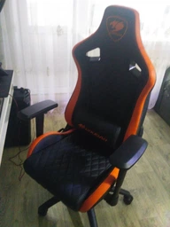 Кресло для геймеров Cougar Armor S Black-Orange