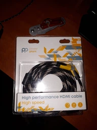 Кабель PowerPlant HDMI - HDMI 5 м, позолочені конектори, v2.0, Double ferrites Highspeed (KD00AS1248) фото від покупців 2