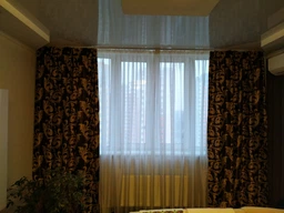 Комплект готовых штор VR-Textil Блэкаут Лилия № 140ш(Б) Серый 100х270 см 2шт (31-209) фото от покупателей 2