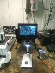 Электронный микроскоп для пайки с4.3" LCD экраном GAOSUO M-600 c увеличением 600 X (100283) фото от покупателей 6