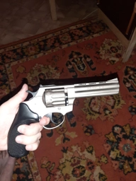 Револьвер флобера ZBROIA PROFI-3" (чёрный / пластик) фото от покупателей 1