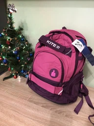 Рюкзак мягкий молодежный Kite Education 27 л Розово-фиолетовый (K19-952M-2)