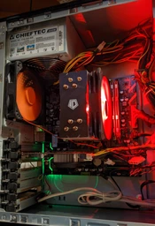 Кулер ID-COOLING SE-214L-R Red LED фото от покупателей 5