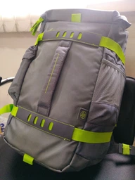Рюкзак для ноутбука HP Odyssey 15.6" Grey/Green (L8J89AA) фото от покупателей 3