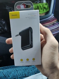 FM модулятор/ресивер Bluetooth AUX аудіоадаптер Baseus AUX/MP3/WAV Чорний фото от покупателей 3