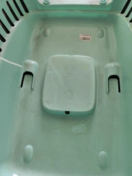 Перенесення MP Bergamo Gipsy 1 small металеві дверцята 46x31x32h см Light Blue (8058093276590) фото від покупців 14