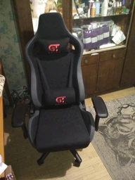 Кресло для геймеров GT Racer X-0712 Shadow Black фото от покупателей 2