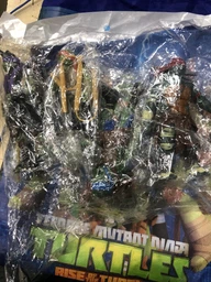 Игровой набор Ninja Turtles Черепашки Ниндзя 4 шт 13 см Леонардо - Донатело - Микиланжело - Рафаель + Оружие фото от покупателей 6