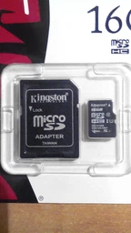 Карта пам'яті Kingston microSDHC 16GB Canvas Select Class 10 UHS-I U1 + SD-адаптер (SDCS/16GB) фото від покупців 5