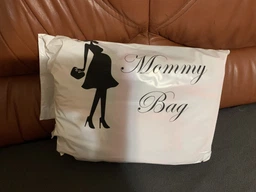 Набір 4+1 прозора сумка в пологовий будинок Mommy Bag S, M, L, XL рожевий + подарунок - органайзер (p007) фото від покупців 1