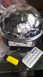 Светодиодный диско шар Magic Ball&nbsp;Music Ball&nbsp;Mp3&nbsp;USB LED + флешка