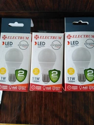 Світлодіодна лампа ELECTRUM LED A60 11W E27 3000K Elegant PA LS-33 (A-LS-1434-2) 2 шт