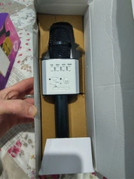Бездротовий караоке мікрофон з Bluetooth Wster WS-858 Black MicroUSB TF USB фото від покупців 3
