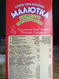 Молочная сухая смесь Малютка-3 от 12 месяцев 350 г (4820199500077_1) фото от покупателей 6
