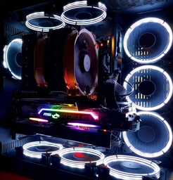 Корпус 1STPLAYER SP8-G3 RGB LED Black фото от покупателей 4