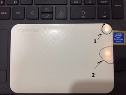 Накопитель внешний HDD 2.5" USB 500GB Toshiba Canvio Ready White (HDTP205EW3AA) фото от покупателей 1
