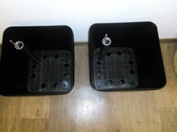 Розумний вазон Plastkon Water Flower Lover антрацит 3 л фото від покупців 12