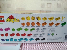 Конструктор LEGO DUPLO Мои первые кубики 80 деталей (10848) фото от покупателей 1