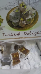 Турецкий рахат-лукум Malatya Pazari Sehzade Двойной с фисташками 200 г (8690985907207)