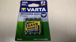 Аккумулятор универсальный Varta Longlife Accu AAA 800 мАч BLI 4 Ni-MH(56703101404) фото от покупателей 7
