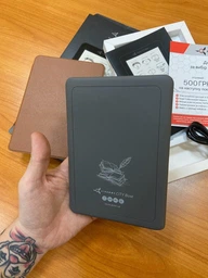 Электронная книга AirOn AirBook City Base Grey; 6" (800х600) E Ink Carta, ОЗУ 128 МБ, 4 ГБ встроенная + microSD до 32 ГБ, 1500 мАч, 164 х 116 х 8.6 мм, 160 г, серый фото от покупателей 5