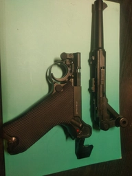 Пневматический пистолет KWC P-08 Luger KMB41D фото от покупателей 2