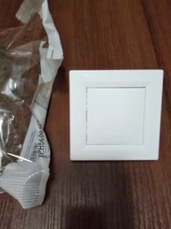 Заглушка Schneider Electric Asfora Белая с рамкой (EPH5600121) фото от покупателей 1