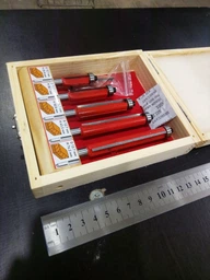 Набір фрез кромкових прямих, 5 шт INTERTOOL HT-0076