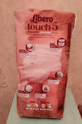 Подгузники Libero Либеро Touch 5 10-14 кг 42 шт одноразовые (7322541070971) фото от покупателей 14