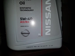 Масло моторное Nissan Motor Oil 5W-30 1 л (KE90090033) фото от покупателей 15