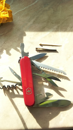 Швейцарский нож Victorinox Huntsman Red Transpanent (1.3713.T) фото от покупателей 18